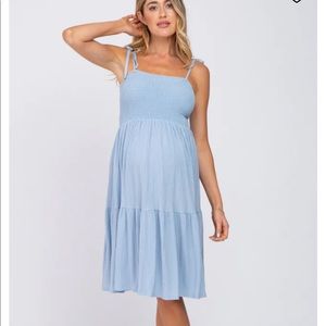 Maternity Dress - Pinkblush - New with Tags - Colour Blue